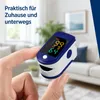 Pulsoximeter Finger – Sauerstoffsättigung Messgerät mit Produktbild-Vorschau 3