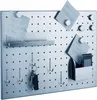 Alco Magnettafel gelocht Edelstahl 500x350mm silber inkl. Produktbild-Vorschau 2