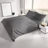 Thermofleece Bettwäsche Set Mikrofaser 200x220 cm Grau Produktbild-Vorschau 5