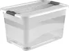 keeeper Kristallbox mit Rollen 33 L 79,5 x 39,5 x 18 cm Produktbild-Vorschau 2