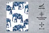 MuchoWow® Mauspad Mousepad Elefant - Tier - Muster 30x40 cm Produktbild-Vorschau 3