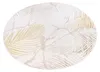 Tapiso Teppich CRYSTAL Rund Braun Creme Wohnzimmer Produktbild-Vorschau 8