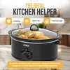 Strex Slowcooker 3.5L - Pentola Interna in Vetroceramica Anteprima dell’immagine prodotto 7