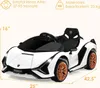 Samochód elektryczny dla dzieci COSTWAY 12V Lamborghini z Podgląd zdjęcia produktu 5