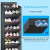 Wandmontiertes Schuhregal, Hängende Schuhaufbewahrung, Produktbild-Vorschau 4