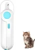 Nagelknipser mit Led-Licht für Katzen, 2-in-1 Krallenschere Produktbild-Vorschau 1