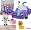 A collection of toys from Gabby's Dollhouse, including a purple cat-themed car, a cat figurine, a picnic basket, and a picnic mat with sandwiches. Anteprima dell’immagine prodotto