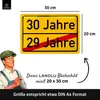 Blechschild 30 Schild Geburtstag, 30er Schild ORTSSCHILD, Produktbild-Vorschau 8