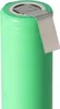 INR18650-25R 2500mAh 3,6V - 3,7V ungeschützt mit Lötfahne U Produktbild-Vorschau 2