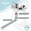 tecuro Wand - Spültischarmatur, glanzverchromt, Produktbild-Vorschau 3