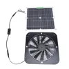 A solar panel and a fan are laid out on a white background. Produktbild-Vorschau