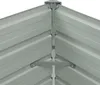 vidaXL Lit surélevé de jardin Acier galvanisé 100x40x77 cm Voir les images du produit 8