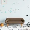 Kindersofa Braun 70x40x24 cm Stoff Produktbild-Vorschau 2