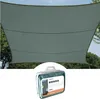 Perel Sonnensegel 5 x 5 m, quadratisch für Garten und Produktbild-Vorschau 1