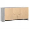 Maison Exclusive - TV-Schrank mit LED-Beleuchtung Grau Produktbild-Vorschau 7