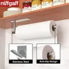 Porta rotolo da cucina Acciaio inox Autoadesivo Argento Anteprima dell’immagine prodotto 2