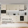 Klarstein Elizabeth Slim Einbaubackofen - 45 cm, 49 L, 9 Produktbild-Vorschau 2