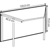 Kerkmann Design-Theke Grundtheke Atlantis  Weiss-Nussbaum Produktbild-Vorschau 11