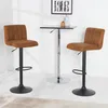 riess-ambiente Barhocker PORTLAND vintage braun Microfaser Produktbild-Vorschau 11