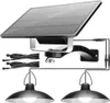 A solar panel with two hanging lamps. Anteprima dell’immagine prodotto