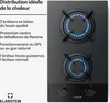 Klarstein Goldflame Nano Plaque De Cuisson Gaz, 2 Brûleurs Voir les images du produit 3
