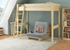 Klappbett Klappliege Funktionsbett 80x200 Kiefer massiv mit Produktbild-Vorschau 8