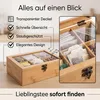 Boîte de rangement pour thé de la marque hausleben – Boîte Voir les images du produit 5