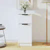 Kredens biały wysoki połysk 30x30x70 cm materiał Podgląd zdjęcia produktu 4