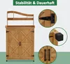 MCombo Holz Pflanztisch outdoor wetterfest, Gärtnertisch Produktbild-Vorschau 5
