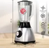 A TurboTronic stand mixer is shown on a wooden surface with informational graphics on the right side. Produktbild-Vorschau
