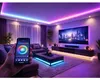 Verk 12438 Ruban LED RGB 5 m avec télécommande, Bluetooth, Voir les images du produit 4