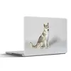 MuchoWow® Laptop Aufkleber Sticker Cover Husky vor weißem Produktbild-Vorschau 1