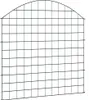 vidaXL Sada zahradního plotu Convex 77,5x78,5 cm Zelená Náhled obrázku produktu 2