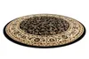 Teppich ROYAL ADR Kreis modell 1745 schwarz  Schwarz rund Produktbild-Vorschau 3