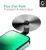 CELLONIC Mini ventilateur USB-C couleur noir pour téléphone Voir les images du produit 4