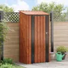 vidaXL Casetta da giardino marrone 103 x 74 x 200 cm in Anteprima dell’immagine prodotto 2