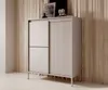 AX LIVING Trentinis 3T Highboard modern Beige, 103,5 cm, Produktbild-Vorschau 1