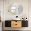 AIORBER Runder Wandspiegel für Badezimmer Flur Wohnzimmer Produktbild-Vorschau 9