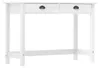 vidaXL Konzolový stolík Hill s 2 zásuvkami 110x45x74 cm Náhľad obrázku produktu 7