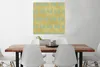 MuchoWow® Poster Gold - Muster - Linie 75x75 cm - Wand Produktbild-Vorschau 2