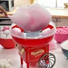 Zuckerwatte Maschine rot gold 29x28cm Kunststoff Baumwolle Produktbild-Vorschau 3