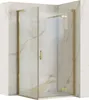 Rea Duschkabine Hugo 90X90 Brush Gold Produktbild-Vorschau 1