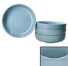 Ritzenhoff 4x Jasper Suppenteller 610ml Graublau Steingut 4 Produktbild-Vorschau 2