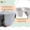 2er Set Blumenkasten Balkongeländer Beidseitig Balkon Produktbild-Vorschau 4