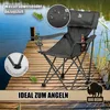 BigDean Luxe campingstoel, inklapbaar, extra groot, Productafbeelding-voorbeeld 2