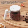 Selbstrührende Tasse Glas Mixbecher mit Deckel 400ml, für Produktbild-Vorschau 7