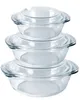 HGMD Backofengeschirr-Set - 3 Stück - 700 ML - 1500 ML - Produktbild-Vorschau 1
