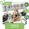 be4nature Sapin de Noël en bois Set de 2 pièces, 38 & 55 cm Voir les images du produit 4