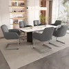 Flieks Esszimmerstühle 6er Set, Freischwinger Schwingstuhl Produktbild-Vorschau 1