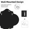 Diagram showing the back of a wall mirror and its mounting hardware. Produktbild-Vorschau